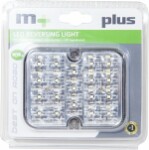 LED galinis atbulinės eigos žibintas 12v ip67 100x80x28 mm m+