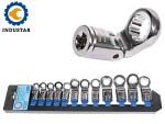 Open End Wrench set with drive shaft 3/8“ 12 part. 3/8"