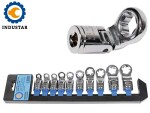 E-Torx Open End Wrench set with drive shaft 3/8“ 10pc. 3/8"
