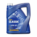 Полусинтетическое моторное масло Mannol Classic SAE 10W-40 5L