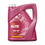Fully synthetic engine oil Mannol Elite SAE 5W-40 5L