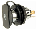 plug, plug cigarette lighter plug with lid 12/24V 20A