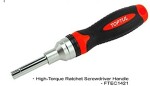TOPTUL replaceable endings screwdriver, Ratchet, without storage, adapters available separately