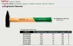 TOPTUL hammer, weight: 800g, length: 350mm