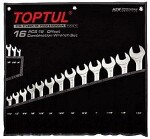 TOPTUL sheet-Open End Wrench set inches