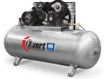 EVERT HD reciprocating piston compressor industrial; tank 500l, productivity 1200l/min, max. pressure 10bar, Power 7,5kW, ., Input 400V, HEAVY DUTY tank galvanized zinc plated