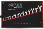 SONIC 14 pieces Duouble Open End Wrench set 6-22mm