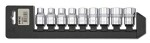 SONIC 9pc 1/2" socket set E-TORX (E10,E11,E12,E14,E16,E18,E20,E22,E24)