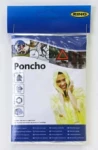  regnrock "poncho" gjord av film, tunn 