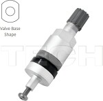 t-pro hybrid 3.5 tpms sensor alu valve. silver