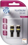 12v t15 led-lampa 3,5w w16w canbus platina blister 2st (osram led) m-tech
