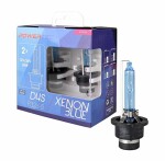 D4S Xenon-polttimopari (2kpl.) Vaaleansininen valo