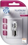 12v ba15s led лампа 3w p21w platinum блистер упаковка 1шт (osram led) m-tech