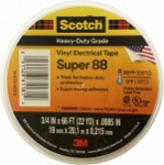 elektrikuteip scotch super 88 19mmx20mx0.215mm