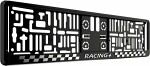 Nummerskylt med registreringsskylt bokstäver monte carlo 3d bokstäver racing 4