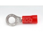 receptacle ring M-4/1 mm2 red SGE( 10pc)