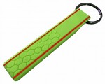 nyckelring silikongrön