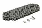 chain 420 NZ3 reinforced, number link 130 without o-ring black, connection method car fastener