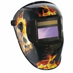 metināšanas maska ​​LCD ugunsdzēsējs 9-13 truecolor gys