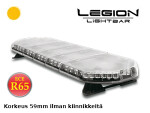 LED- beacon panel yellow 1252mm 24V ECE R65 FULL