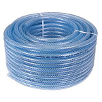 AIRPRESS 25 m pressure air pneumatic hose PVC (kuni16 bar) clear reinforced, diameter inner. 10mm wall thickness 2,5mm