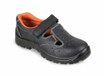 Beta sandalų darbo modelis: bazinis, dydis: 40, saugumo kategorija: s1p, src, medžiaga: oda, spalva: juoda, pirštai: plienas