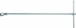 Hylsnyckel med vinkel, glidstorlek meter: 10 mm längd. 450 mm