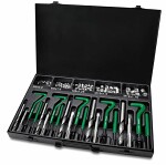 tools set thread for repairing and for restoring M5x0.8mm, M6x1.0mm, M8x1.25mm, M10x1.5mm, M12x1.75mm, 130 pc