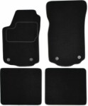 floor mats ( set, velour, 4pc., paint black) AUDI A6 06.94-10.97 combi/ sedan