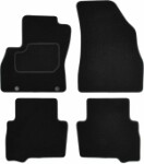 floor mats ( set, velour, 4pc., paint black) CITROEN NEMO 02.08- sedan