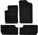floor mats ( set, velour, 4pc., paint black) CITROEN XSARA PICASSO 12.99-06.12 van