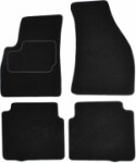 floor mats ( set, velour, 4pc., paint black) HYUNDAI SANTA FÉ I 02.01-03.06 suv/ Off-road