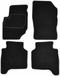 floor mats ( set, velour, 4pc., paint black) HYUNDAI TERRACAN 11.01-12.06 suv/ Off-road