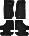 коврик  ( Комплект, велюр, 4шт., цвет черный, 2 для двери) JEEP WRANGLER III 01.06- suv/ Off-road