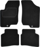 floor mats ( set, velour, 4pc., paint black, 3 to the door) KIA PRO CEE\'D 02.08-02.13 sedan