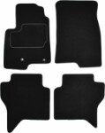 коврик  ( Комплект, велюр, цвет черный, версия длинный) MITSUBISHI PAJERO IV 10.06- suv/ Off-road