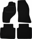 kangasmattosarja ( veluuri, 4kpl., väri: musta, 7 istuinta) NISSAN TERRANO II 10.92-09.07 suv/ Off-road
