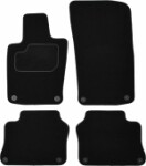 floor mats ( set, velour, 4pc., paint black) PORSCHE PANAMERA 09.09-10.16 sedan
