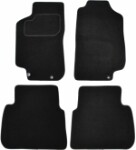 floor mats ( set, velour, 4pc., paint black) SAAB 9-5 09.97-12.09 sedan