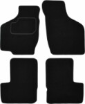 floor mats ( set, velour, 4pc., paint black) SUZUKI IGNIS I 10.00-09.03 sedan
