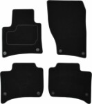 kangasmattosarja ( veluuri, 4kpl., väri: musta) VW TOUAREG 01.10-03.18 suv/ Off-road