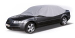 Waterproof protective car upper part kate durable kahjulikele ilmastikutingimustele; three layer, paint: grey, dimensions: L; 2,65x1,25 m
