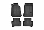 floor mats ( set, rubber, 4pc., paint black) MERCEDES C T-MODEL (S203), C (W203) 05.00-08.07 combi/ sedan