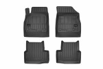 floor mats ( set, rubber, 4pc., paint black) OPEL ASTRA K 06.15- cabrio/hatchback/ combi/ sedan