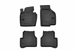 резиновый коврик ( Комплект, резина, 4шт., цвет черный) VW CC, PASSAT, PASSAT ALLTRACK 03.05-12.16 комби/ седан