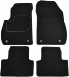 floor mats ( set, velour, 4pc., paint black, 5 seats) OPEL ZAFIRA C 10.11- van
