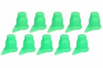 rattapoldi покрытие, 32mm, 10шт., цвет зеленый (декоративный, allosas индикатор)
