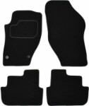 Põrandamatid ( komplekt, veluur, värv must) PEUGEOT 308 CC 04.09-12.14 cabrio/coupe