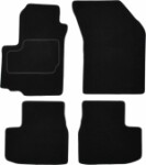 коврик  ( Комплект, велюр, цвет черный) SUZUKI SWIFT III 02.05- седан