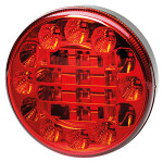 Miglas lukturis, aizmugurējais hella led valuefit 10-30v, 122x43mm, 260mm kabelis